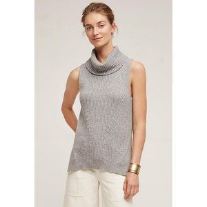 Anthropologie Sleeveless Cowl Neck Sweater XS